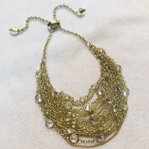 Kendra Scott Stassi Skirt Bracelet - Gold/CZ